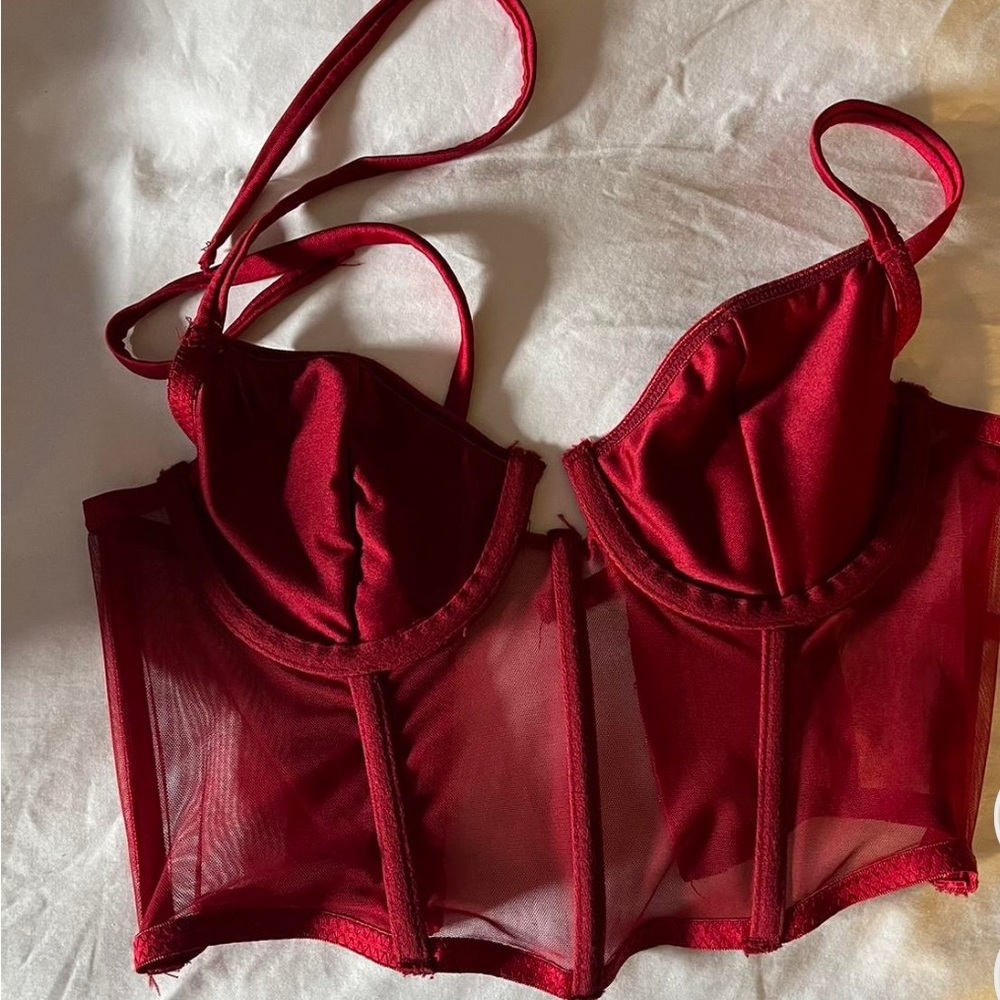 Kat the Label Femme Bustier (Wine, SOLD OUT)